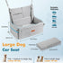 60 lbs 2 Large Dog Car Seat, Dogs Car Bed for Large Dogs Under or Small Breeds, Comfortable Dog Booster Carseat
