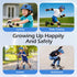 2-8, 48-54cm, Odoland Kids Bike Helmet for Boys & Girls Age Kid Bicycle Helmet Adjustable Fits Safety Multi-Sport