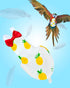 UKJENT 78 Inch 2 Pack, Bird Diaper with Flying Leash - Reusable Flight Suit with Waterproof Inner Layer, Washable Cute