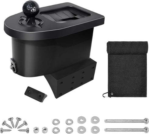 Golf Cart Ball Washer and Club Cleaner Kit - Universal Golf Ball Washer Cleaner for EZGO, Club Car, Yamaha