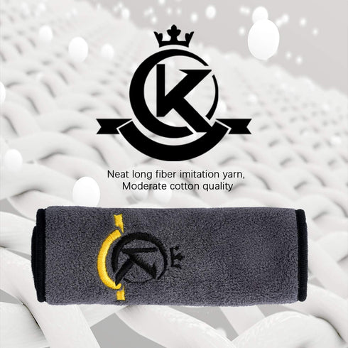 KONLLEN Billiards Cue Towel, 100% Cotton Black 8-Ball Pool Cue Cleaning Set with Maintenance Accessories