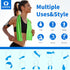 Sukeen 4 Pack Cooling Towel (40"x12"), Soft Breathable Ice Towel, Microfiber for Yoga, Sport, Running, Gym, Camping