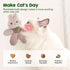 Gavpepy Plush Catnip Toys for Indoor Cats, Interactive Kitten Chew Toys for Teething & Dental Care, Durable Nylon