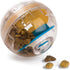 Pet Zone IQ Treat Ball Interactive Dog Ball - 3" Durable Puzzle Treat Dispenser, Slow Feeder for All Breeds
