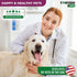 Cat & Dog Multivitamin - 15 in 1 Pet Supplements with Cranberry & Glucosamine, Natural UTI & Joint Support