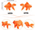 Sumind 30 Pieces Fake Goldfish Plastic Floating Artificial Aquarium Fish Realistic Moving Orange Goldfish Fish Ornament Decorations for Aquarium Fish Tank by Sumind