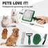 4PCS Bonteck Dog Slicker Brush for Dogs Grooming Kit | Large Dog Brush for Goldendoodles Poodles Doodles | Long Pin