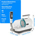 S7 Trimming High-Suction Dog Grooming Vacuum for Small & Medium Dogs, Compact Hair Collection System for Regular
