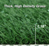 23 18 Inches 2 Packs GLOBREEN Dog Grass Pee Pad - x Replacement Artificial Grass Patch for Dogs Potty Tray, Reusable