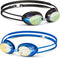 Portzon Dynamics Swim Goggles, Anti Fog Clear No Leaking Swimming Goggles for Adult Men and Women