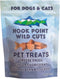 Hook Point Fisheries Freeze Dried Sockeye Salmon Pet Treats for Dogs & Cats, Human Grade,