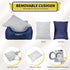 25 lbs, BurgeonNest Dog Car Seat for Small Dogs, Fully Detachable and Washable Cat Carseats Under Soft Pet Booster