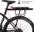 ROCKBROS Adjustable Rear Bike Rack, Full Quick Release Bicycle Cargo Rack, Aluminum Alloy, 115 lbs Capacity, Black