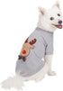 Blueberry Pet Soft & Comfy Ultimate All-Weather Christmas Reindeer Pullover Dog Sweatshirt Jacket, Back Length 16",