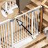 6-Piece Plastic Support Feet for Pet Gate Fence, Triangular Isolation Reinforcement Accessories for Dog Gate Panel