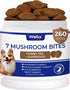 260 Bites Turkey Tail Mushroom for Dogs - Immune, Gut, Skin, Joint