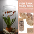 Aquatic Water Plant Fixed Ring - Plant Pot Holder for Fish Tank Weights, 20 pcs Floating Accessories