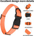 lynxking Dog Collar - Soft Padded Breathable Cotton Solid Color Strong Adjustable for Little Puppy
