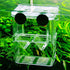 Senzeal Aquarium Fish Breeder Box, Plastic Isolation Breeding Box for Baby Fish, Shrimp, Clownfish, Guppy