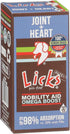 Licks Pill-Free Dog Joint and Heart Supplement - Glucosamine & Omega 3 Fish Oil - 30 Use