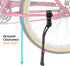 Lumintrail Rear Mount Bike Kickstand - Bicycle Kick Stands for Adult Mountain, Cruiser and Road Bike – Quick Adjust