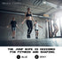 Weighted Jump Rope Workout-1LB Professional Skipping Rope with Adjustable Length and Silicone Comfortable Grips,Heavy Jumpropes Adults Fitness Women Men,Cardio Boxing Endurance Training Exercise by Proud Panda