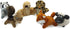 Hide and Seek Dog Puzzle Puppy Toys, Interactive Squeaky Plush Stuffed Toys for Dogs (Sloth, Squirrel, Raccoon, Owl,
