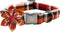 Elegant little tail Fall Dog Collar, Halloween Plaid with Flower Adjustable Collar for Small Dogs