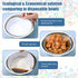 Hushee 300 Pcs PET Disposable Feeding Bowls Liner - Small Paper Bowls for Cat Food, 4 x 1.2 Inch for Small Dogs