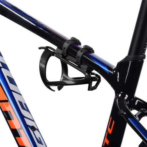 Plastic Bicycle Bottle Cages, Bike Bottle Holder with Cage Mounting Base (Black)