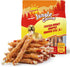 Jungle Calling Dog Treats, 35-Count Natural Chicken Wrapped Rawhide Sticks for Small