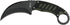 MTECH USA MT-665BG Neck Knife, 7.5-Inch Overall, Black/Green