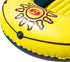 Solstice Inflatable Boat Rafts for 2 Persons, Yellow, Includes Oars, Pump, Cushioned Base, 6 Ft Grab Line
