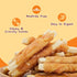 21.2 oz Jungle Calling Chicken Wrapped Biscuit Dog Treats, Grain-Free & Rawhide-Free Dog Chews, Crunchy Training Snacks