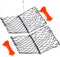 Windyun 2 Set Foldable Crab Trap with Bait Clip and Orange Braided