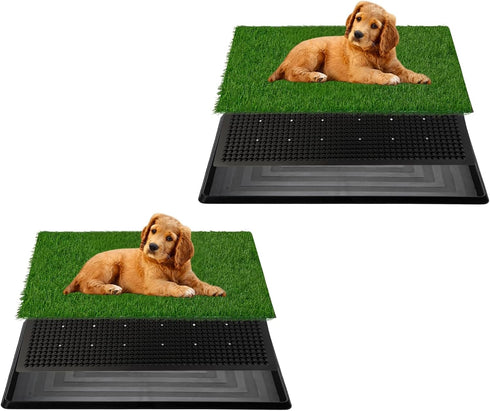 Artificial Grass for Dog Potty 16 x 20 inch,Dog Litter Box with
