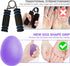 Peradix Hand Grip Strength Trainer, Set of 3 Stress Relief Balls for Adults and Kids, Finger Resistance Exercise Tools