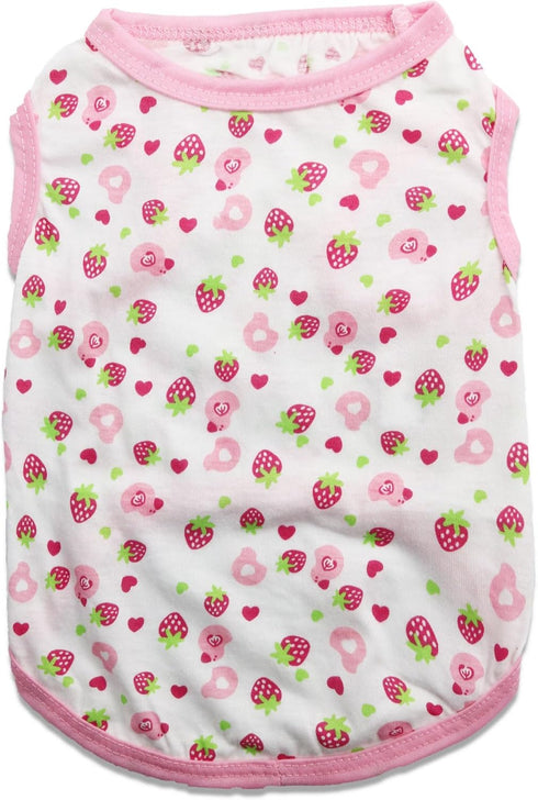 4 Packs Small Dog Dresses, Puppy Dresses for Pet Dogs, Girl Clothes Dresses for Girls