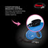 FLEXI New Classic Retractable Dog Leash - 16 ft Tape for Large Dogs (Blue)
