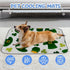 imiBBWQu Summer 27" 22" Cooling Mat for Dogs St Patricks Day Pattern Cool Down Dog Mat Washable Pet Cooling Pad Dog Bed