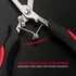 Hikary Long Nose Fishing Pliers - Stainless Steel Hook Remover, Braid Cutter, Rustproof Multi-Tools for Fishing