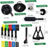 Slim Panda Door Anchor Strap for Resistance Bands, Portable Door Gym Attachment for Home Fitness