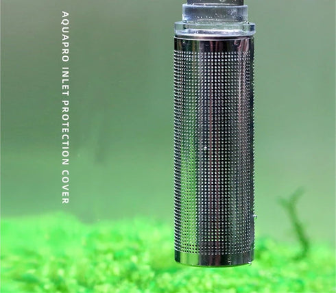 baoauh 10pcs Shrimp(16mm) Aquarium Stainless Steel Mesh Filter Guard Inflow Inlet Filter Stainless Steel Mesh Net Guard