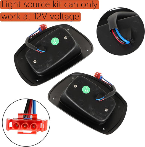 labwork Tail Light for Golf Cart Replacement for EZGO RXV 2008-2015