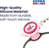 Scuba Choice Silicone Regulator Necklace - Durable Design, Essential Diving Accessory, Black