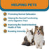 Colon Rescue Herbal Support for Dogs & Cats,100% Organic Grade Herbs, Healthy Gastrointestinal Tract,Constipation & Diarrhea and Gas Home Remedy,Digestive Gut Flora Herbal Formula for Dogs & Cats