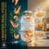31-40 200 2 Lbs Packaging 25 Large Half Gallon Jar Freeze-Dried -COOKED- Tail-on Deveined Shrimp | With shrimp per