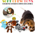 SHARLOVY Dog Squeaky Toys for Small Dogs, Stuffed Animal Chew Toy, Soft Plush Pet Toys Pack of 12 in Gift Box