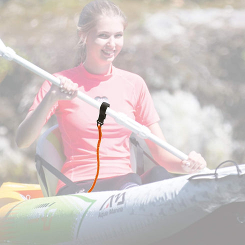YYST Orange Paddle Leash, Paddle Holder Tool Lanyard - No Paddle Included