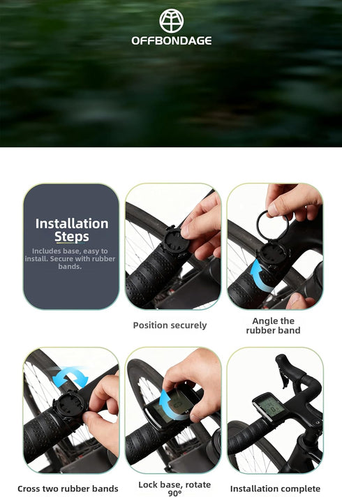 Advanced GPS Bicycle Speedometer with Waterproof Design and Long Battery Life